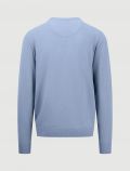 Maglia manica lunga casual Fynch-hatton - celeste - 1