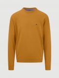 Maglia manica lunga casual Fynch-hatton - senape - 0