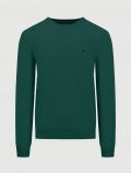 Maglia manica lunga casual Fynch-hatton - smeraldo - 0