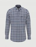 Camicia manica lunga casual Fynch-hatton - grigio blu - 0