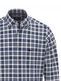 Camicia manica lunga casual Fynch-hatton - grigio blu - 1