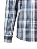 Camicia manica lunga casual Fynch-hatton - quadro blu - 2