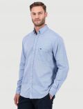 Camicia manica lunga casual Fynch-hatton - cielo - 0