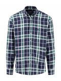 Camicia manica lunga casual Fynch-hatton - verde blu - 2