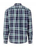 Camicia manica lunga casual Fynch-hatton - verde blu - 3