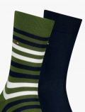 Calzini caldo cotone corti Tommy Hilfiger - verde militare - 1