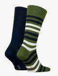 Calzini caldo cotone corti Tommy Hilfiger - verde militare - 2