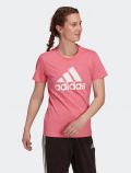 T-shirt manica corta sportiva Adidas - rosa - 2