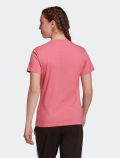 T-shirt manica corta sportiva Adidas - rosa - 4