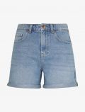 Pantalone corto Only - light blue denim - 4