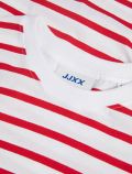 T-shirt manica corta Jjxx - bianco rosso - 1