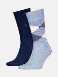 Calzini caldo cotone corti Tommy Hilfiger - azzurro - 0