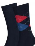 Calzini caldo cotone corti Tommy Hilfiger - blu rosso - 1