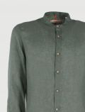 Camicia manica lunga giovane Yes Zee - verde militare - 1