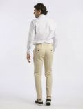 Pantalone Seventy - panna - 4