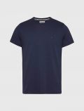 T-shirt manica corta Tommy Jeans - black iris - 4