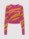 Pullover manica lunga Only - fucsia - 3