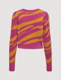 Pullover manica lunga Only - fucsia - 4