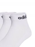 Calzini sneakers sport Adidas - bianco - 1