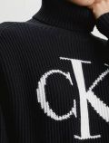 Pullover manica lunga Calvin Klein - black - 1