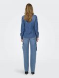 Camicia jeans Only - blu denim - 4