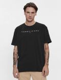 T-shirt manica corta Tommy Jeans - black - 0