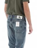 Pantalone jeans Calvin Klein - blu medio - 2