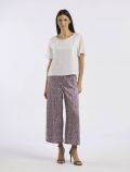 Pantalone Emme - viola - 1