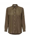 Camicia manica lunga casual Only - olio green - 3