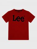 T-shirt manica corta Lee - red - 0