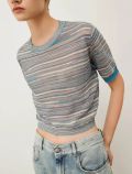 T-shirt manica corta Marella - denim - 1