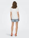 Pantalone corto Only - light blue denim - 4