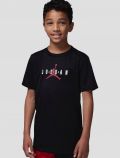 T-shirt manica corta sportiva Jordan - nero - 0