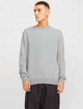 Maglia manica lunga Jack & Jones - light grey melange - 0