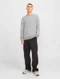 Maglia manica lunga Jack & Jones - light grey melange - 3