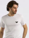 T-shirt manica corta Emporio Armani - bianco - 1