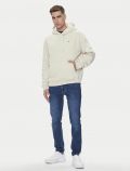 Maglia in felpa cappuccio Tommy Jeans - white - 2