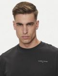 T-shirt manica corta Tommy Jeans - black - 1