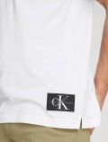 T-shirt manica corta Calvin Klein - white - 2