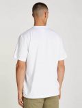 T-shirt manica corta Calvin Klein - white - 3