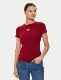 T-shirt manica corta Tommy Jeans - red - 0