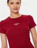 T-shirt manica corta Tommy Jeans - red - 1