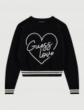 Pullover manica lunga Guess - nero - 0