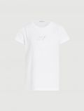 T-shirt manica corta Calvin Klein - bianco - 0