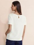 Maglia manica corta casual Street One - white - 3