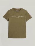 T-shirt manica corta Tommy Hilfiger - oliva - 4