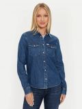 Camicia jeans Guess Jeans - dark blu - 0