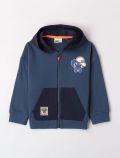 Maglia in felpa aperta I Do - navy - 3