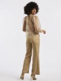 Camicia manica lunga elegante San Babila - beige - 3