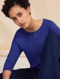 Maglia manica lunga casual Street One - blu - 2